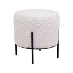 Alford puff hvit ø35 cm