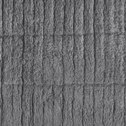 Baderomsmatte Tiles grå i bomull 80 x 50 cm