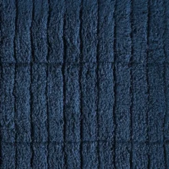 Baderomsmatte Tiles mørkeblå 80 x 50 cm