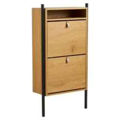 Barco skoskap eik 62x26x118 cm