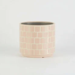 Blomsterpotte mosaikk blush ø 10,5 cm