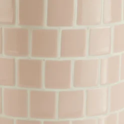 Blomsterpotte mosaikk blush ø 10,5 cm