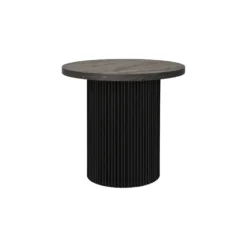 Boavista sidebord mørk brun ø48 cm