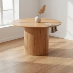 Boavista spisebord natur ø120 cm
