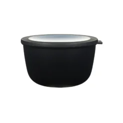 Bolle med lokk Cirqula sort 2000 ml