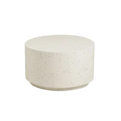 Bonn sofabord fiberclay terrazzo-look ø70 cm