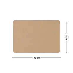 Bordbrikke taupe 45 x 30 cm