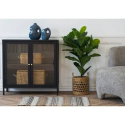 Dalby skap sort 80 x 80 cm