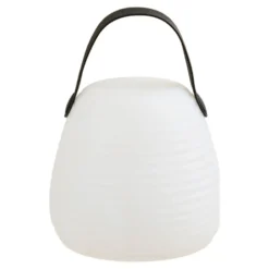 Derry LED lampe hvit 13 cm, oppladbar