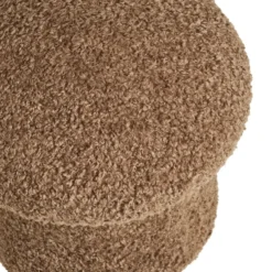 Enna puff brun ø45 cm