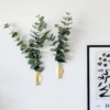 Eucalyptus & Manhattan veggvase, gull