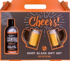 Gavesett 150 ml Dusjsåpe 2 shotglass 4 cl
