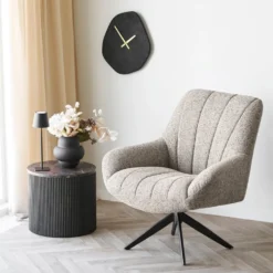 Grandola loungestol med sving grå