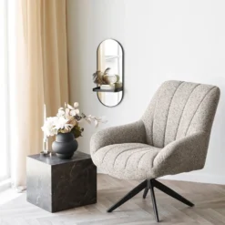 Grandola loungestol med sving grå