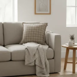 Halvor Bakke Liam putetrekk Beige 50 x 50 cm