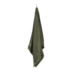 Håndkle bomull olivengrønn 70 x 140 cm