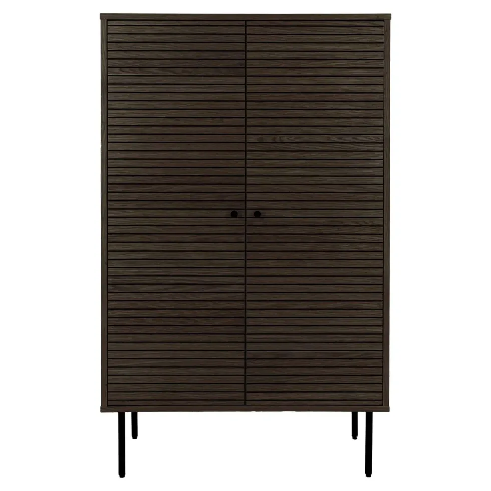 Kyoto skap smoked oak 80 x 40 x 130 cm