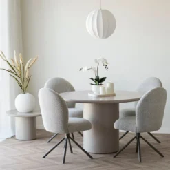 Lana dreibar spisestol sand