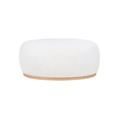 Manhatten puff hvit 54 x 88 x 36 cm