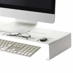 Monitor stativ hvit 59 x 24 x 8 cm