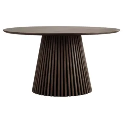 Osaka spisebord smoked oak veneer rund 140 cm