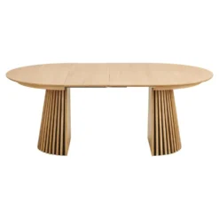 Osaka uttrekkbart spisebord natur eikefiner 120–200 cm