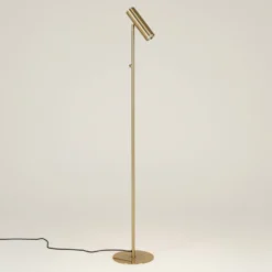 Paris gulvlampe messing