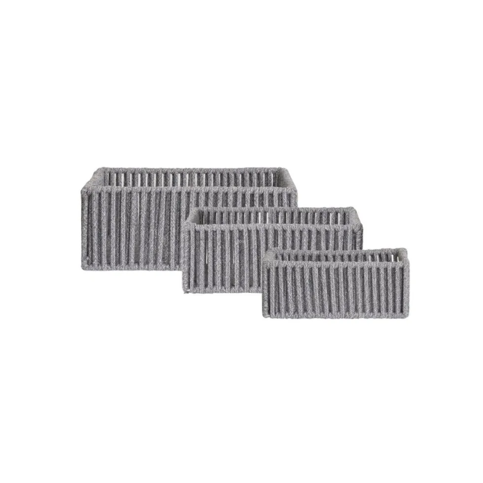 3-pk Arese kurver grå