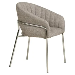 2-pk Costa spisestol lys grå