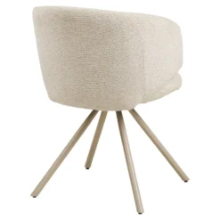 2-pk Fulham dreibar spisestol sand