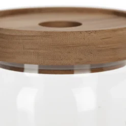 2-pk Glasskrukker med trelokk