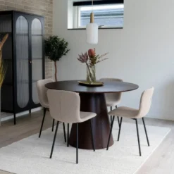2-pk Halden spisestol beige