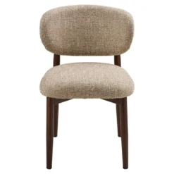 2-pk Isola spisestol lys brun/mørk brun