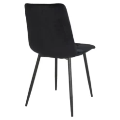 2-pk Middelfart spisestol sort
