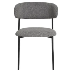 2-pk Mira lysegrå spisestol