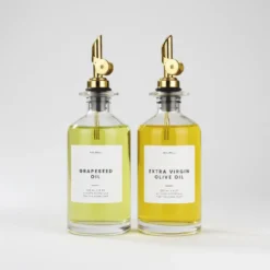 2-pk Oljeflaske, transparent