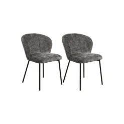 2-pk Roanne spisestol sand