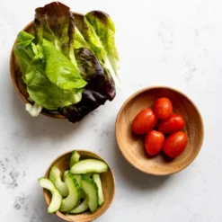 3-pk Serveringsskåler i akasietre