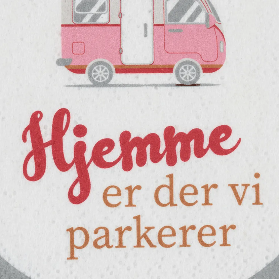 20-pk Servietter: "Hjemme er der vi parkerer"