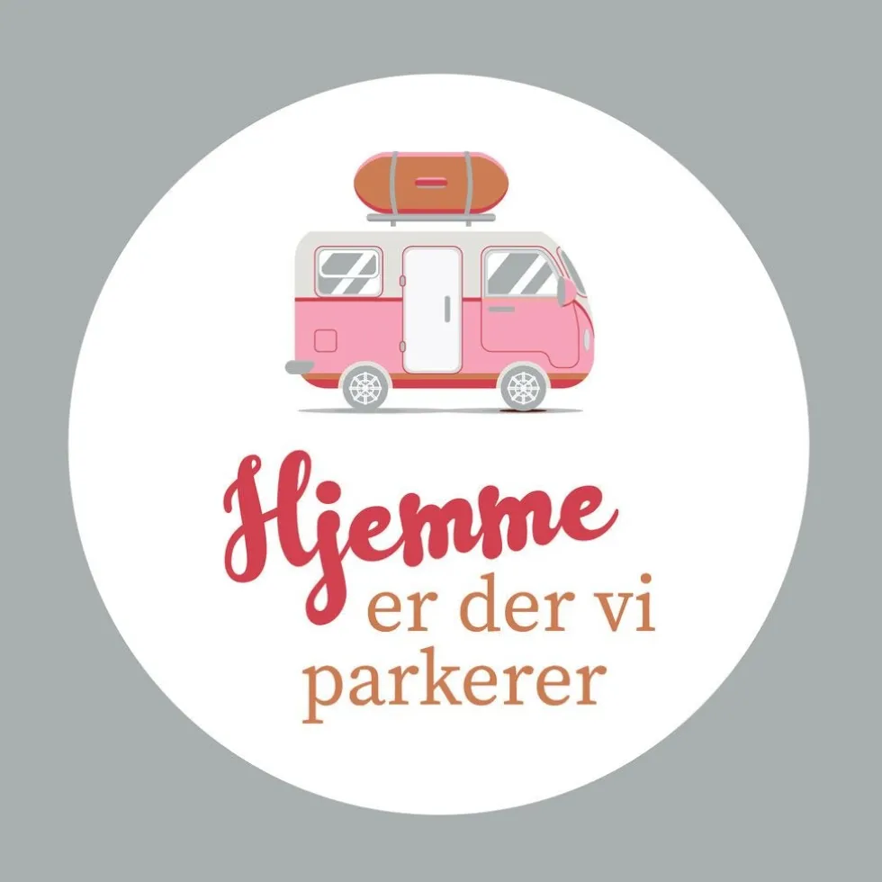 20-pk Servietter: "Hjemme er der vi parkerer"