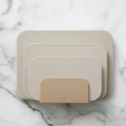 3-pk Skjærebrett med stativ 35,5 x 7 x 26,5 cm