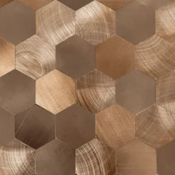 10-pk Sofie hexagon selvklebende veggfliser
