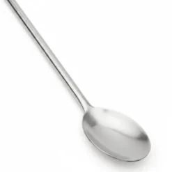 4-pk sugerør med skje + børste 21,5 cm