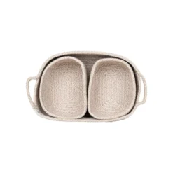 3-pk Teixo oppbevaringskurv