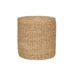 Rivera puff naturell ø40 cm
