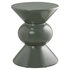 Rosolina sidebord fiberglass grønn ø34 cm