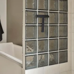 Sett med vindusnal og holder Ume sort 22 cm, 2 deler