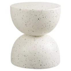 Sidebord i fiberglass terazzo