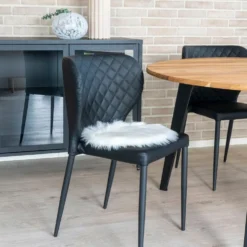 Sitteunderlag hvit ø35 cm