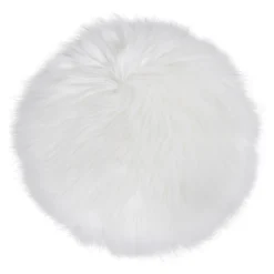 Sitteunderlag hvit ø35 cm